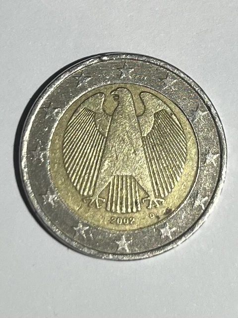 PIECE DE 2 euros Allemande aigle fédérale 2002 lettre A Rare EUR 1.500,00 - FR